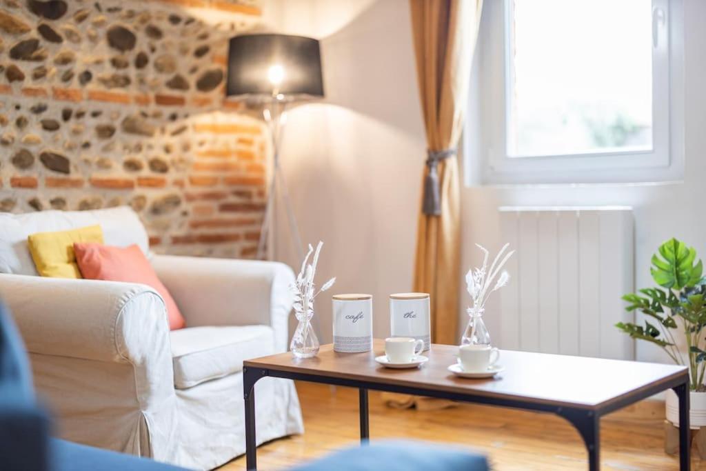 Le Chaleureux - Un Bijou De Toulouse - So Cozy Apartment Bagian luar foto