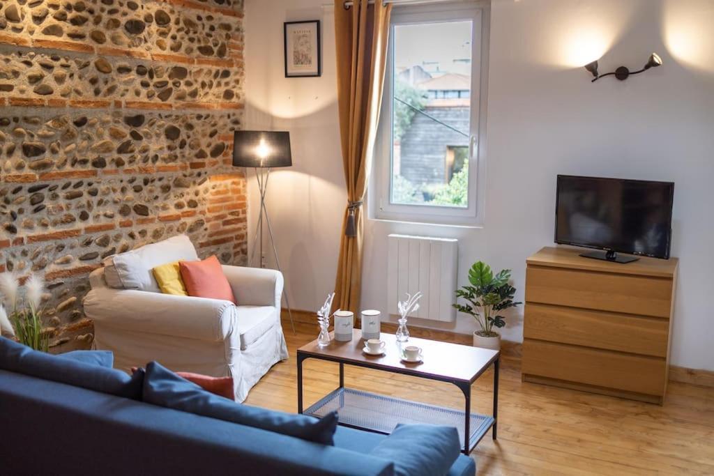 Le Chaleureux - Un Bijou De Toulouse - So Cozy Apartment Bagian luar foto
