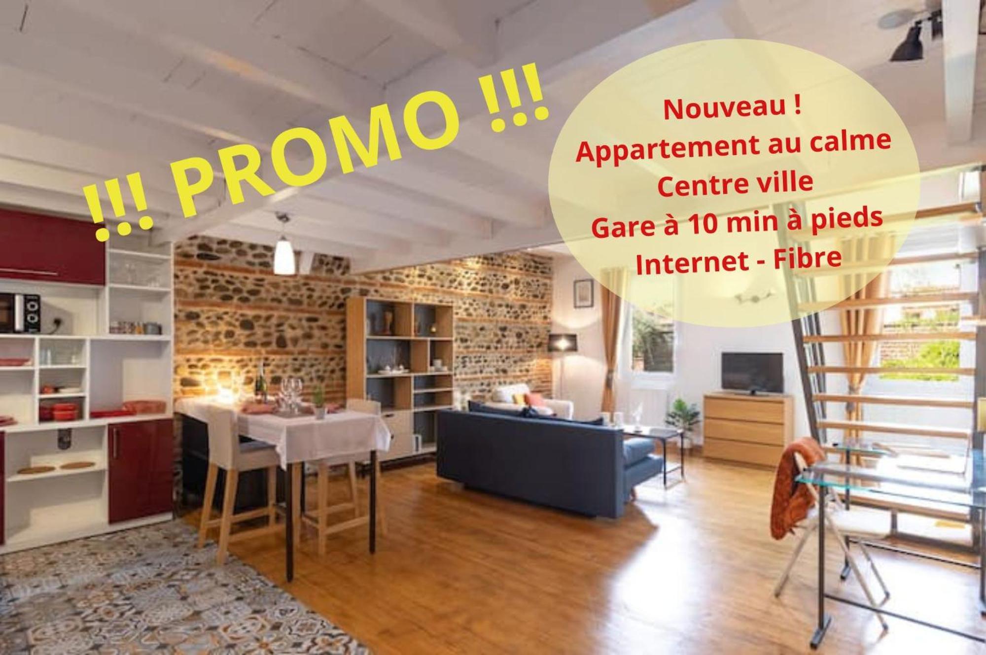 Le Chaleureux - Un Bijou De Toulouse - So Cozy Apartment Bagian luar foto